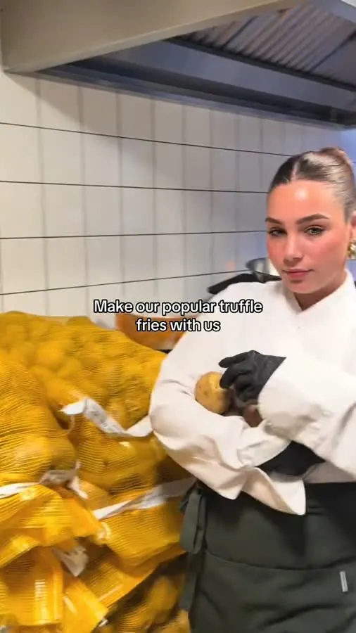 't Pareltje · Truffelfriet maken